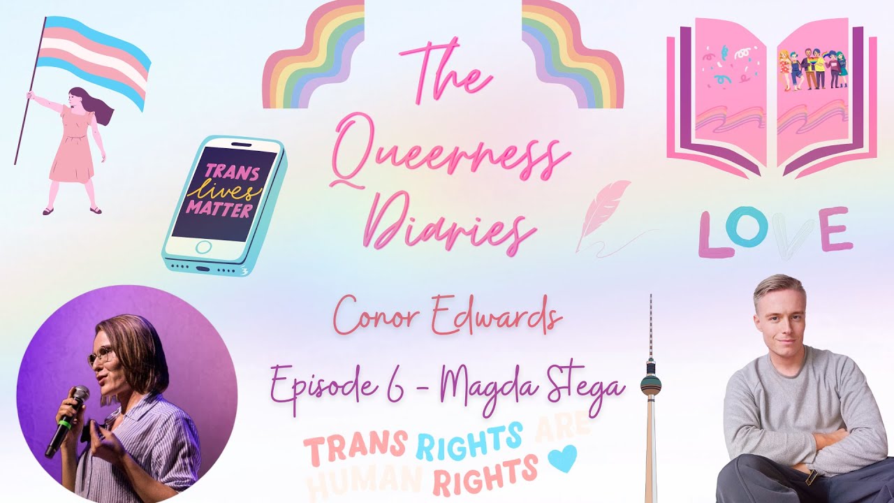 Magda Stega in The Queerness Diaries podcast